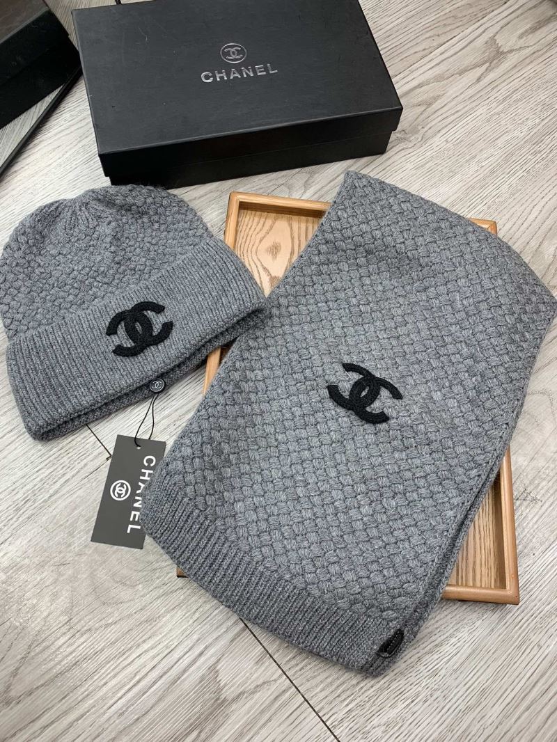 Chanel Caps Scarfs